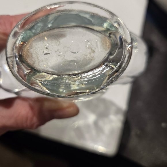 Vintage Clear Glass Bottles Set - Picture 4 of 4